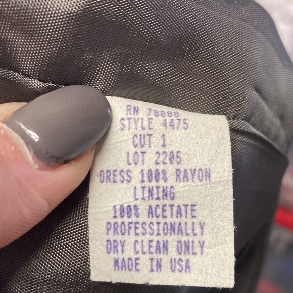 Santa Fe grey and red dress size 4 - Picture 7 of 9